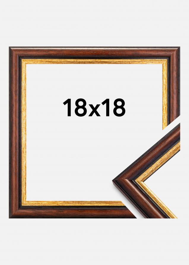 Galleri 1 Frame Siljan Acrylic glass Brown 18x18 cm