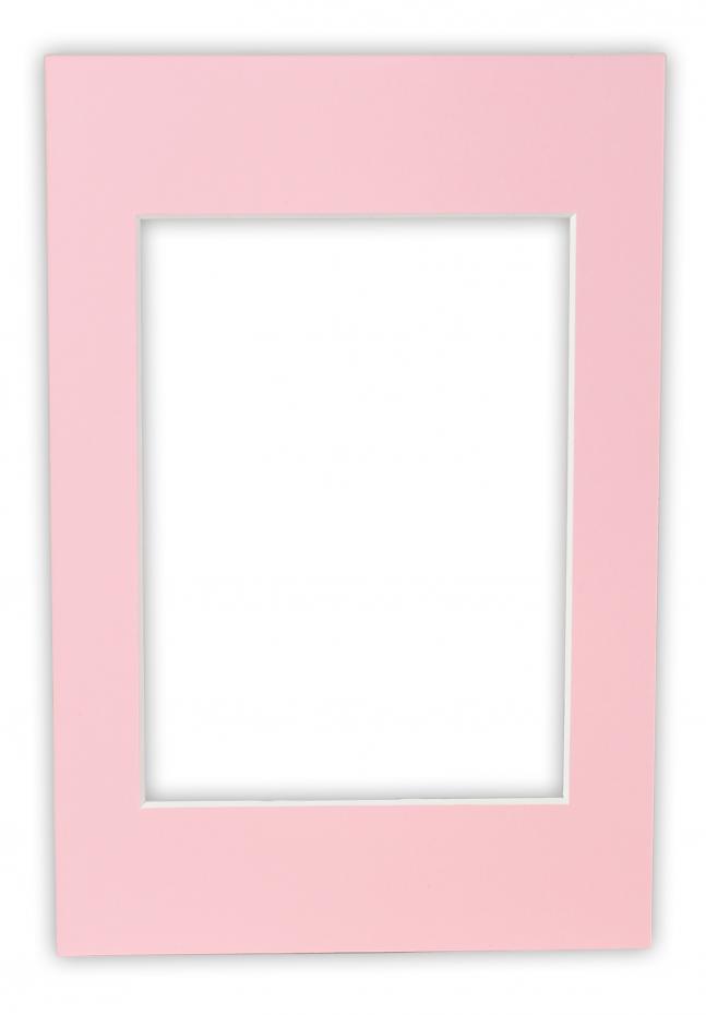 Egen tillverkning - Passepartouter Bespoke Light pink Mount (White Core)