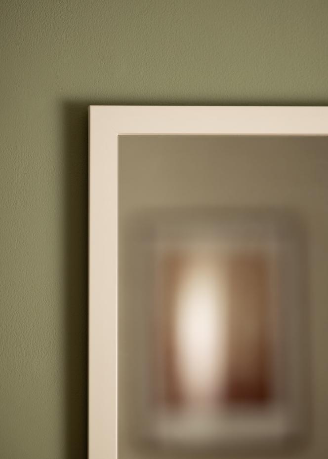 Galleri 1 Mirror White Wood 70x100 cm