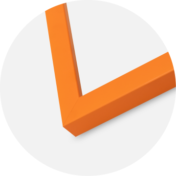 Jämtlands Ramfabrik Frame Kent Acrylic Glass Orange 21x29.7 cm (A4)