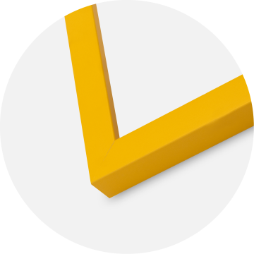 Jämtlands Ramfabrik Frame Kent Acrylic Glass Gold 21x29.7 cm (A4)