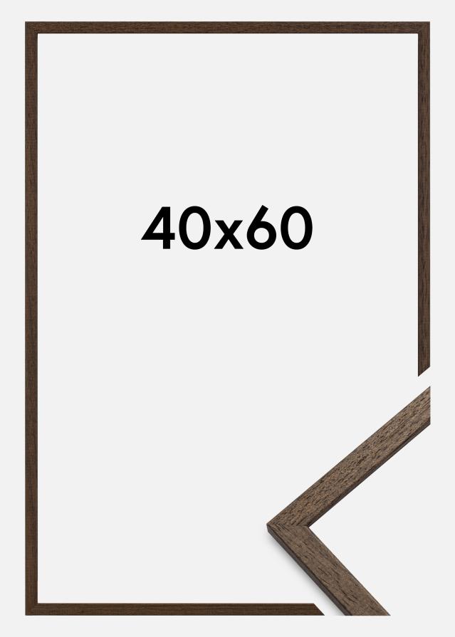 Galleri 1 Frame Edsbyn Acrylic glass Walnut 40x60 cm