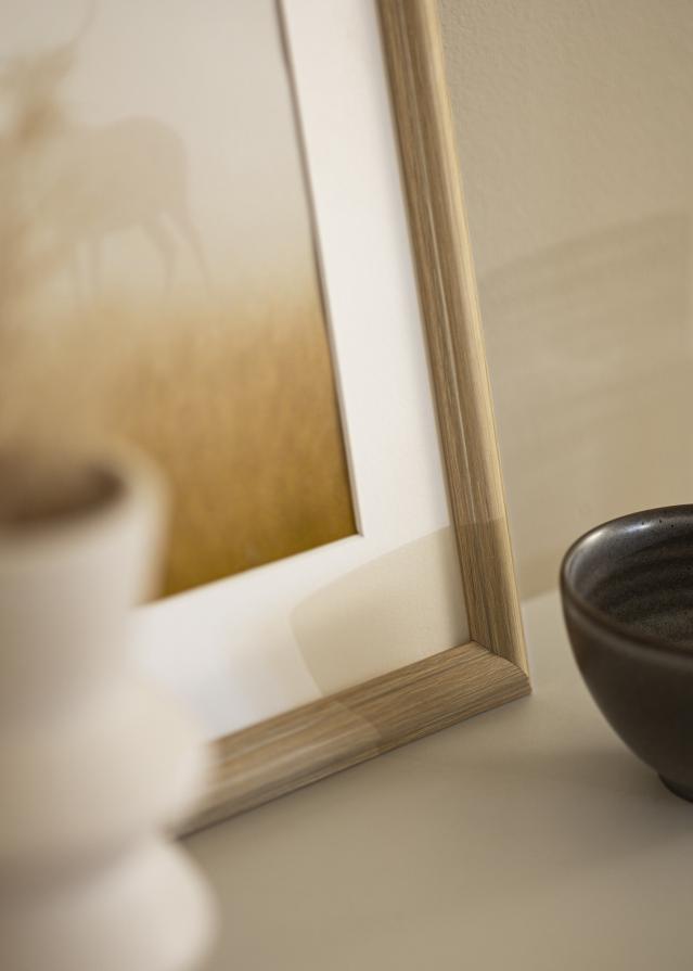 Jämtlands Ramfabrik Frame Västkusten Acrylic Glass Oak 11x14 inches (27.94x35.56 cm)