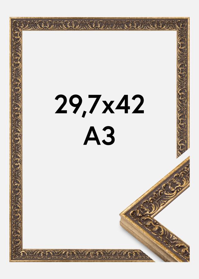 Jämtlands Ramfabrik Frame Amber Acrylic Glass Silver 29.7x42 cm (A3)