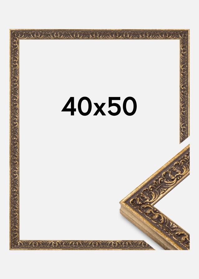 Jämtlands Ramfabrik Frame Amber Acrylic Glass Silver 40x50 cm