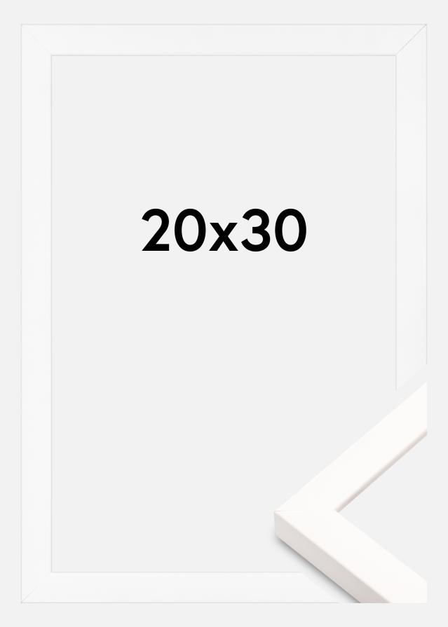 Jämtlands Ramfabrik Frame Brooke Acrylic Glass White 20x30 cm
