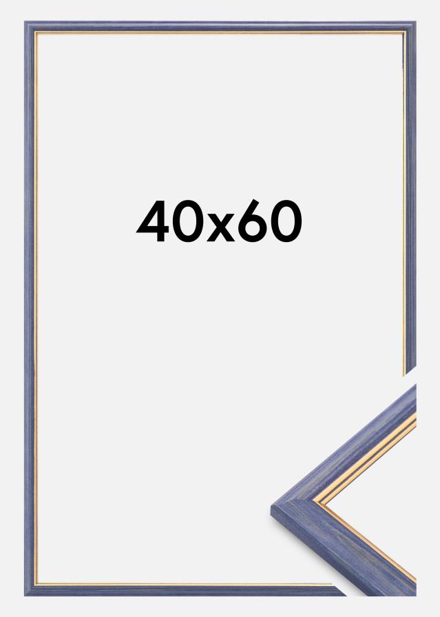 Jämtlands Ramfabrik Frame Claudia Acrylic Glass Blue 40x60 cm