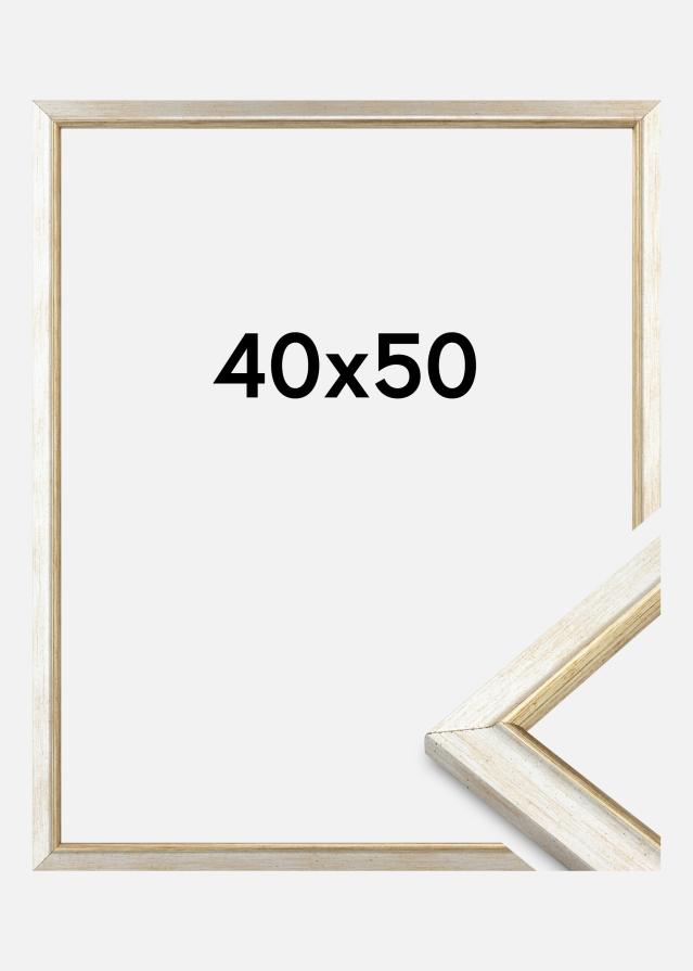 Jämtlands Ramfabrik Frame Marisa Acrylic Glass Silver 40x50 cm