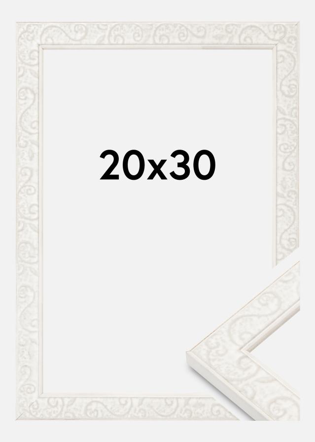 Jämtlands Ramfabrik Frame Milton Acrylic Glass White 20x30 cm