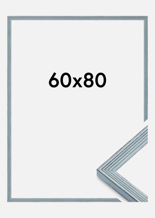 Jämtlands Ramfabrik Frame Tosca Acrylic Glass Blue 60x80 cm