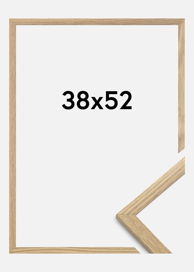 BGA Frame Trendy Acrylic Glass Oak 38x52 cm