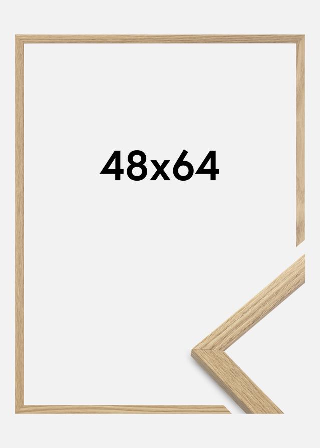 BGA Frame Trendy Acrylic Glass Oak 48x64 cm