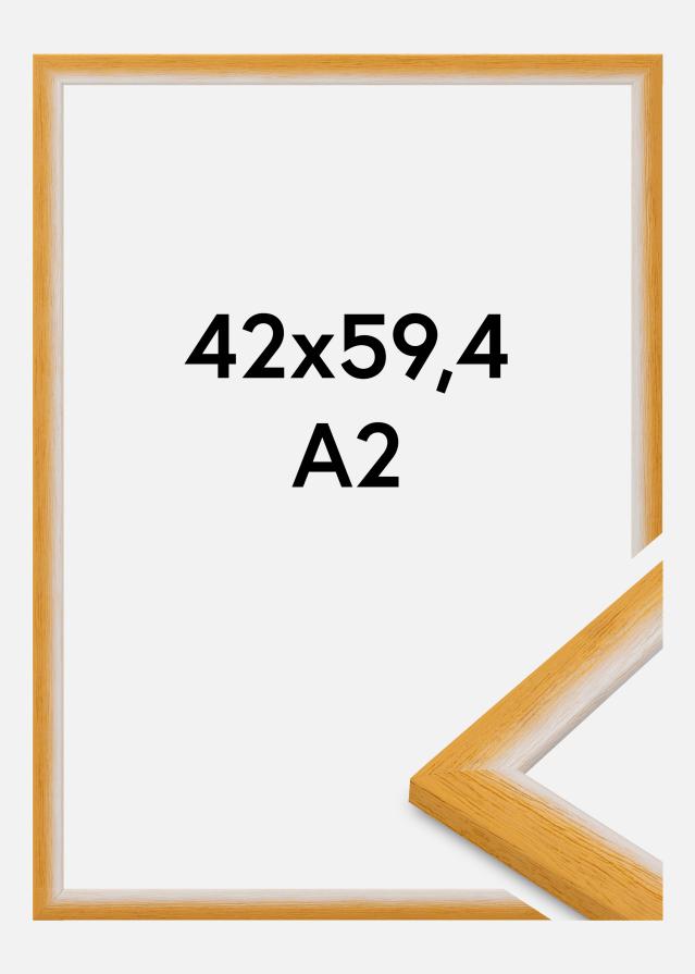 Jämtlands Ramfabrik Frame Cornwall Acrylic Glass Gold 42x59.4 cm (A2)