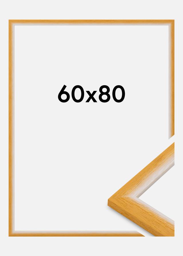 Jämtlands Ramfabrik Frame Cornwall Acrylic Glass Gold 60x80 cm