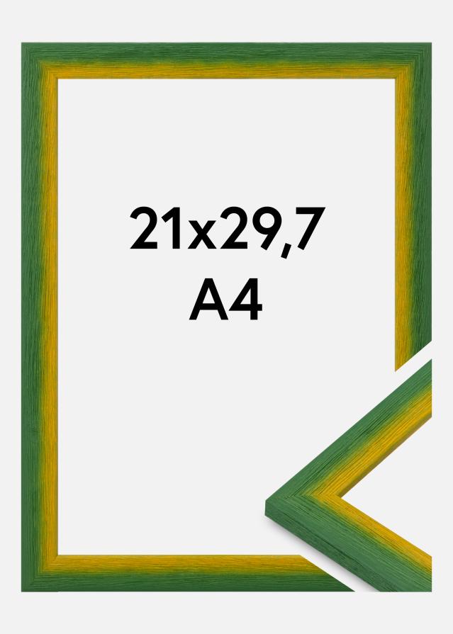 Jämtlands Ramfabrik Frame Cornwall Acrylic Glass Green 21x29.7 cm (A4)