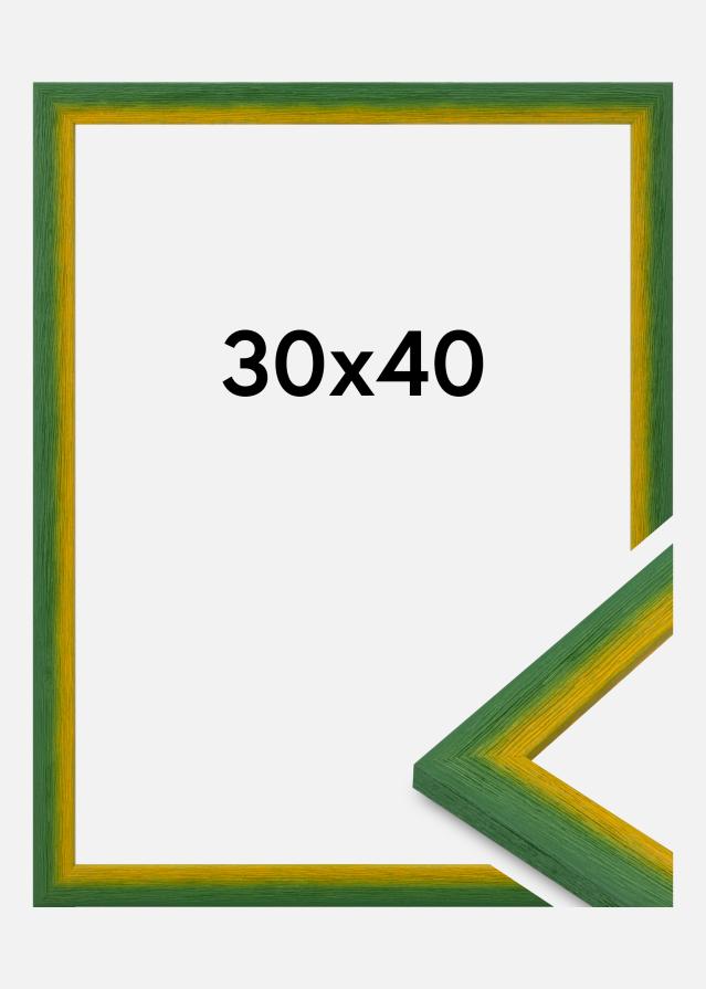 Jämtlands Ramfabrik Frame Cornwall Acrylic Glass Green 30x40 cm