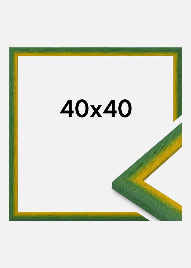 Jämtlands Ramfabrik Frame Cornwall Acrylic Glass Green 40x40 cm