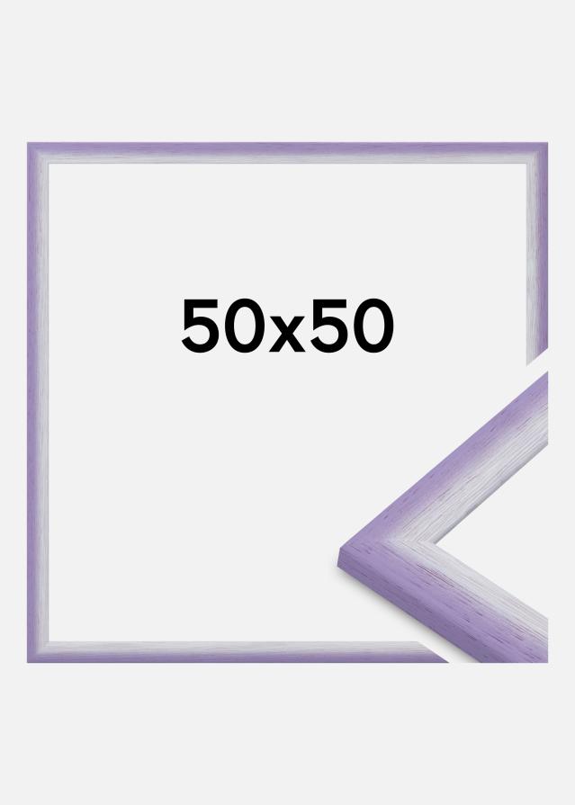 Jämtlands Ramfabrik Frame Cornwall Acrylic Glass Light Purple 50x50 cm
