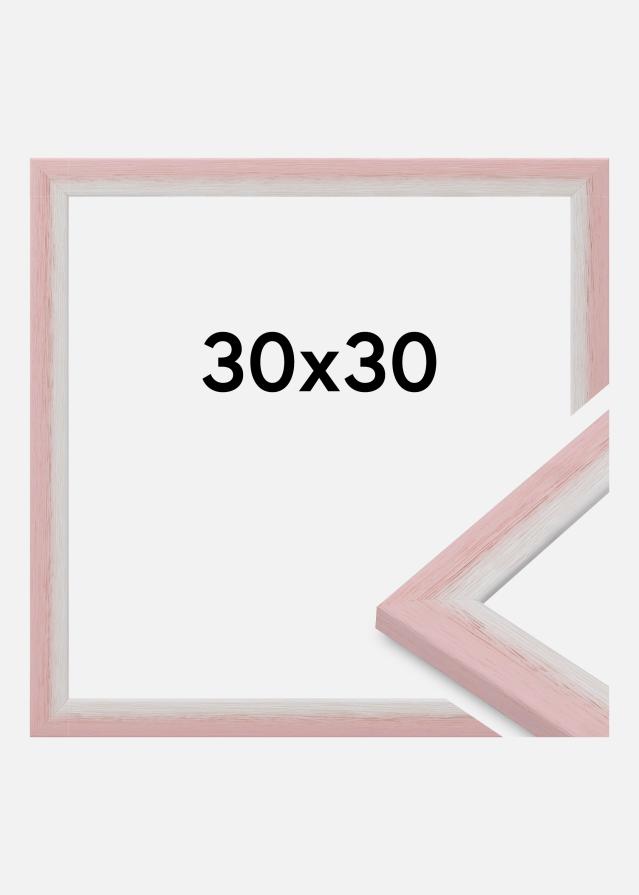 Jämtlands Ramfabrik Frame Cornwall Acrylic Glass Pink 30x30 cm