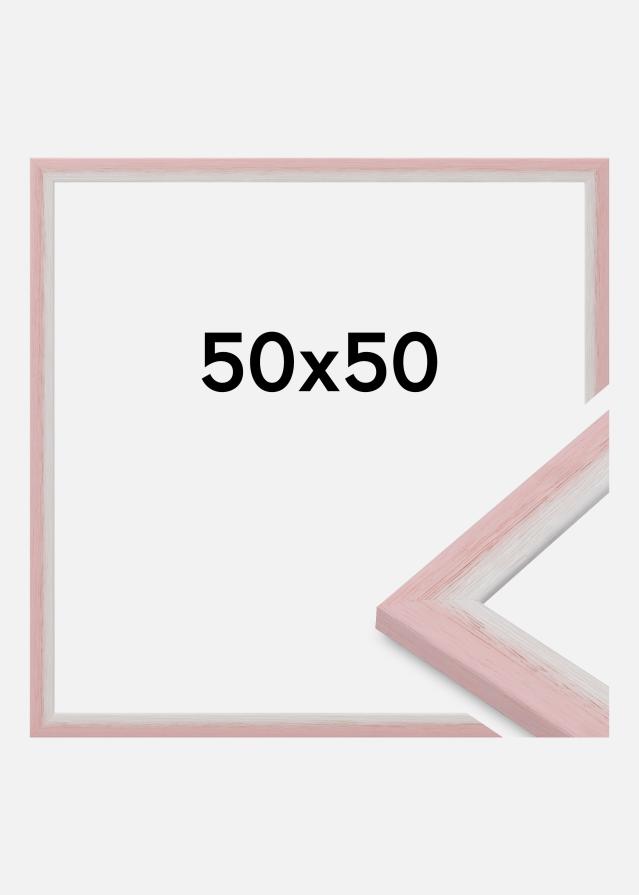 Jämtlands Ramfabrik Frame Cornwall Acrylic Glass Pink 50x50 cm