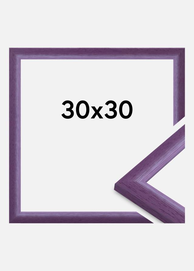 Jämtlands Ramfabrik Frame Cornwall Acrylic Glass Purple 30x30 cm