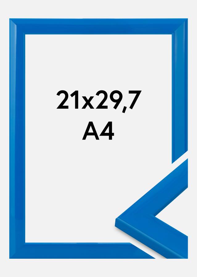 Jämtlands Ramfabrik Frame Dorset Acrylic Glass Blue 21x29.7 cm (A4)