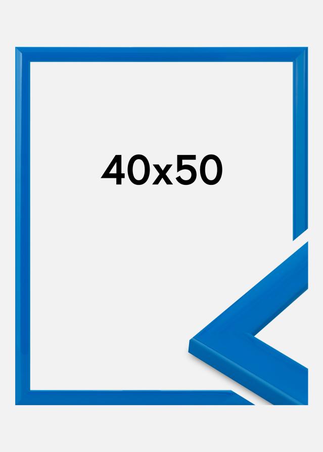 Jämtlands Ramfabrik Frame Dorset Acrylic Glass Blue 40x50 cm