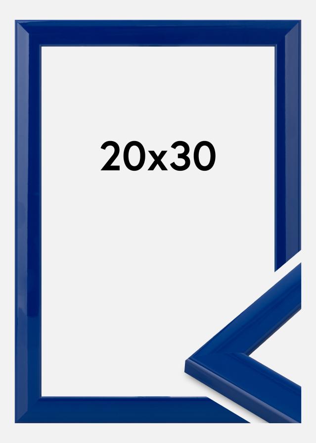 Jämtlands Ramfabrik Frame Dorset Acrylic Glass Dark Blue 20x30 cm