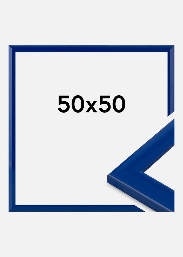 Jämtlands Ramfabrik Frame Dorset Acrylic Glass Dark Blue 50x50 cm
