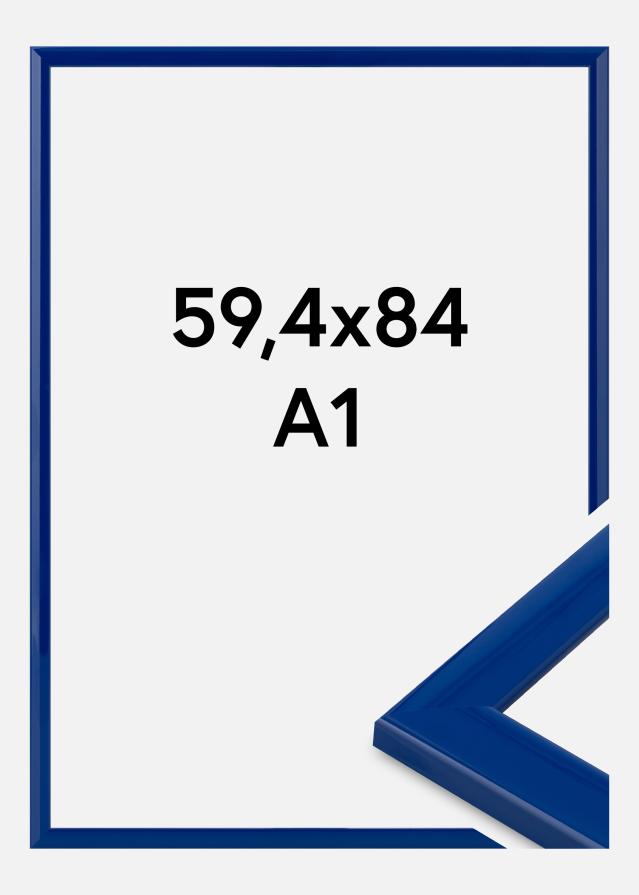 Jämtlands Ramfabrik Frame Dorset Acrylic Glass Dark Blue 59.4x84 cm (A1)