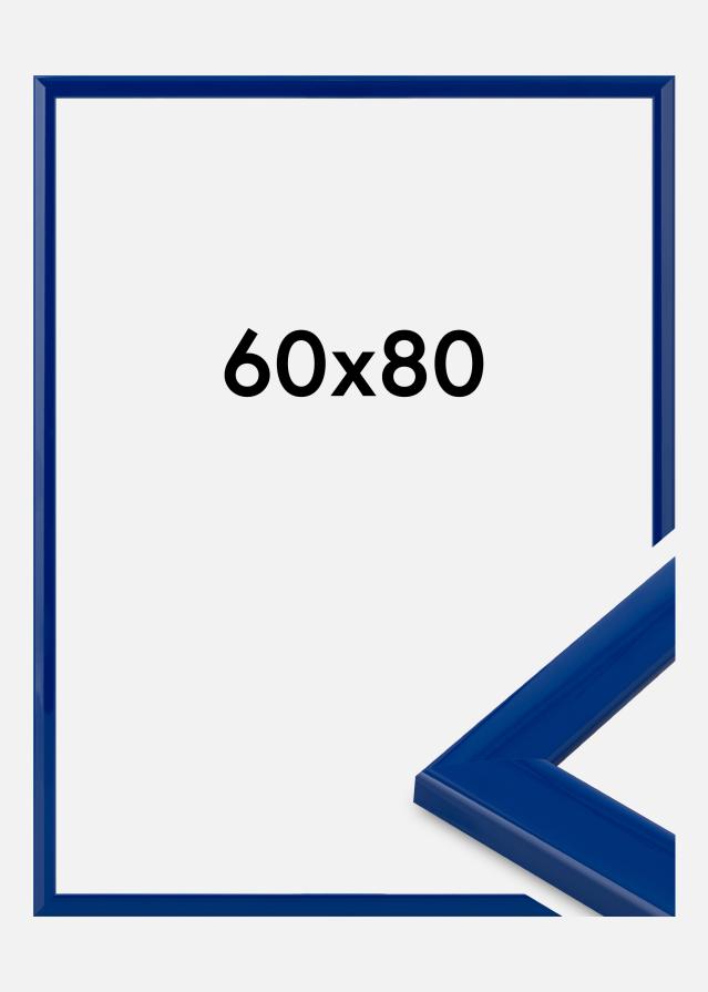 Jämtlands Ramfabrik Frame Dorset Acrylic Glass Dark Blue 60x80 cm