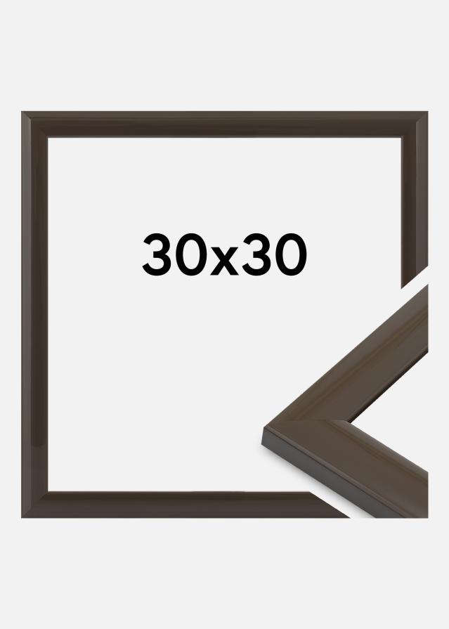 Jämtlands Ramfabrik Frame Dorset Acrylic Glass Dark Grey 30x30 cm