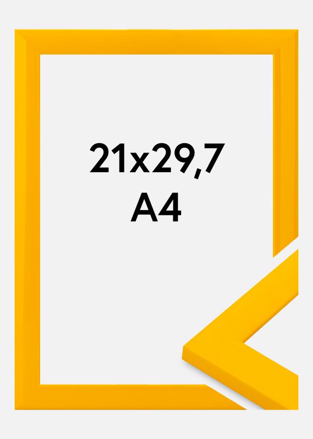 Jämtlands Ramfabrik Frame Dorset Acrylic Glass Gold 21x29.7 cm (A4)