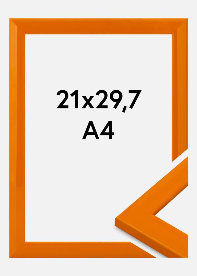 Jämtlands Ramfabrik Frame Dorset Acrylic Glass Orange 21x29.7 cm (A4)