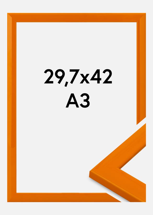 Jämtlands Ramfabrik Frame Dorset Acrylic Glass Orange 29.7x42 cm (A3)