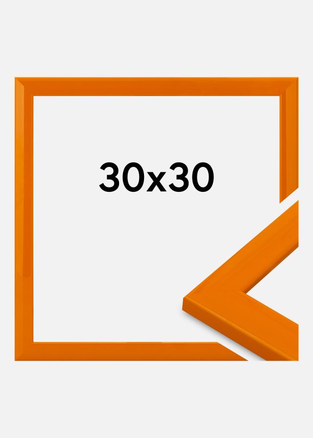 Jämtlands Ramfabrik Frame Dorset Acrylic Glass Orange 30x30 cm