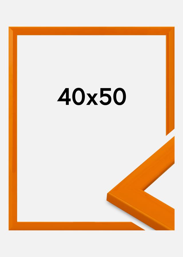 Jämtlands Ramfabrik Frame Dorset Acrylic Glass Orange 40x50 cm
