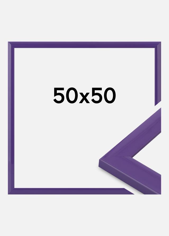 Jämtlands Ramfabrik Frame Dorset Acrylic Glass Purple 50x50 cm