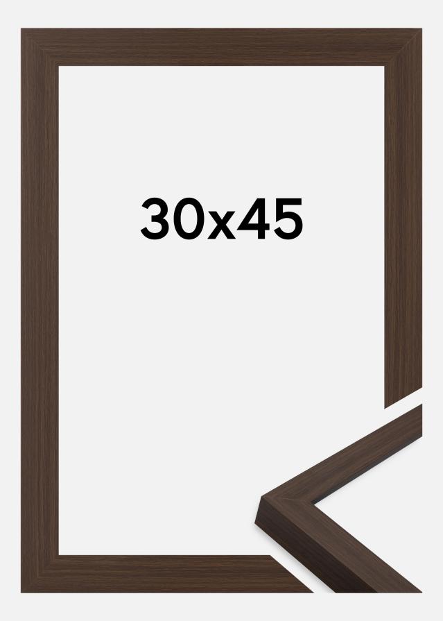 Jämtlands Ramfabrik Frame Wells Acrylic Glass Brown 30x45 cm