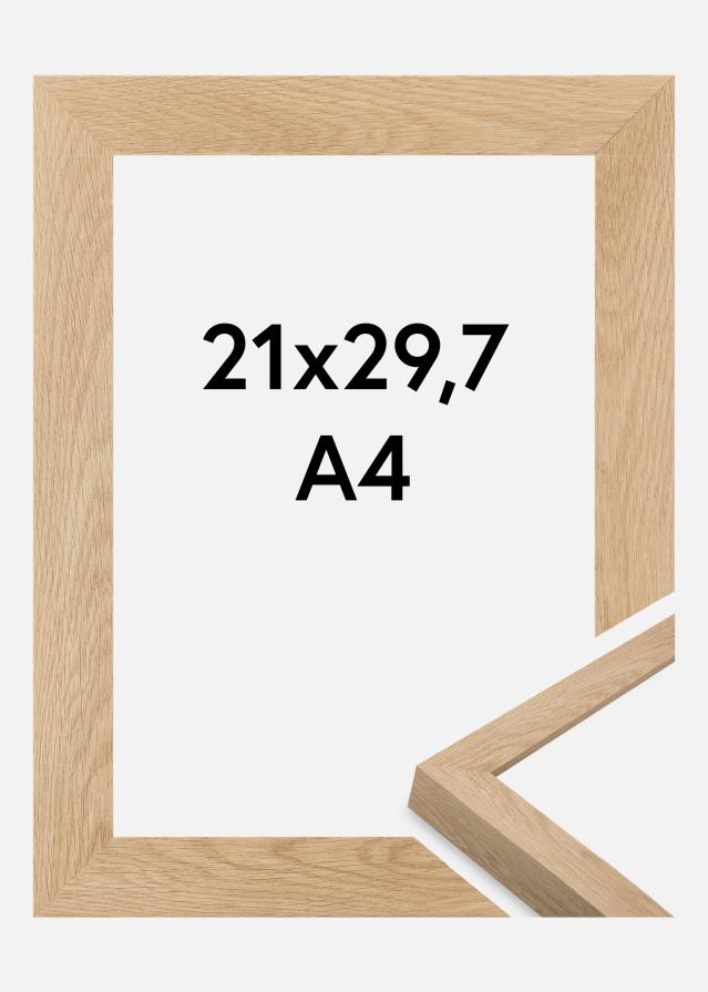 Jämtlands Ramfabrik Frame Wells Acrylic Glass Oak 21x29.7 cm (A4)