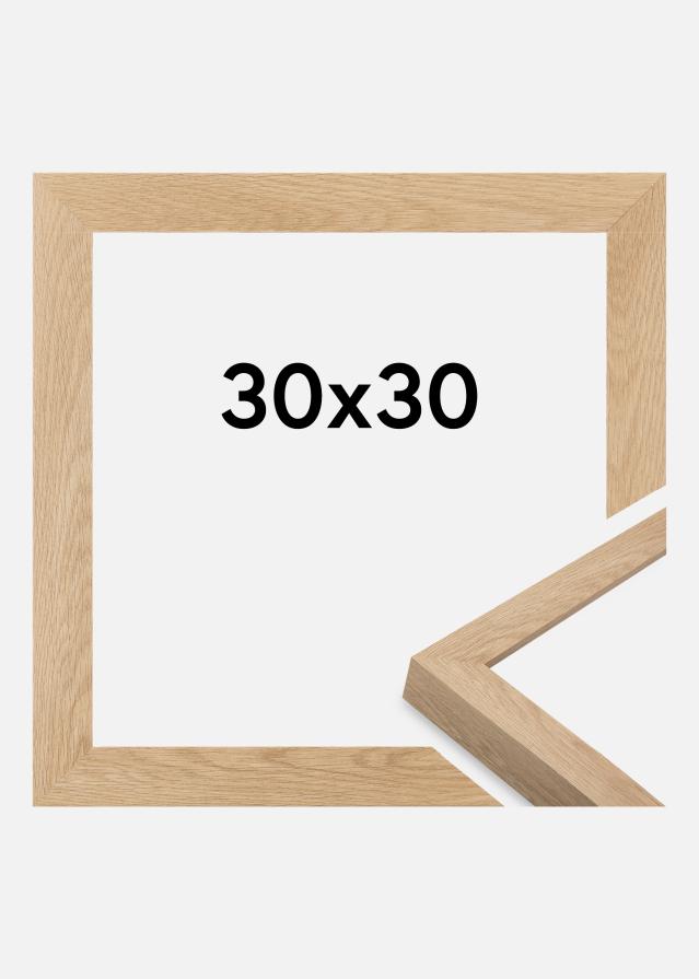 Jämtlands Ramfabrik Frame Wells Acrylic Glass Oak 30x30 cm