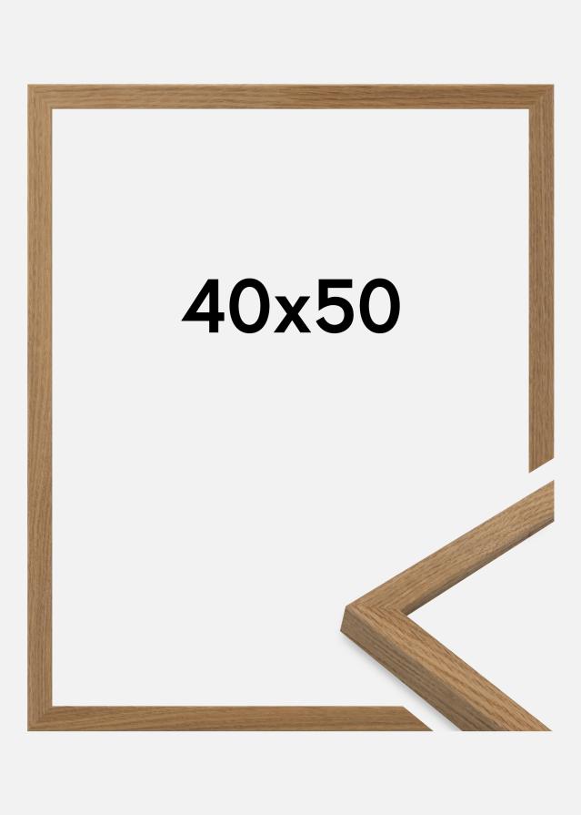 Jämtlands Ramfabrik Frame Salisbury Acrylic Glass Oak 40x50 cm