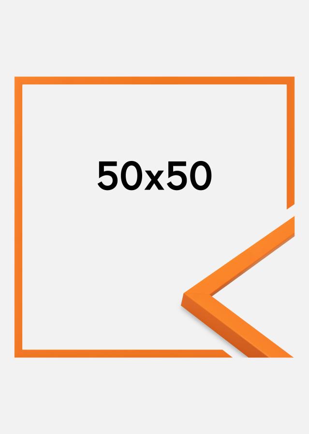 Jämtlands Ramfabrik Frame Kent Acrylic Glass Orange 50x50 cm