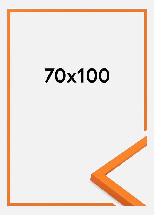 Jämtlands Ramfabrik Frame Kent Acrylic Glass Orange 70x100 cm