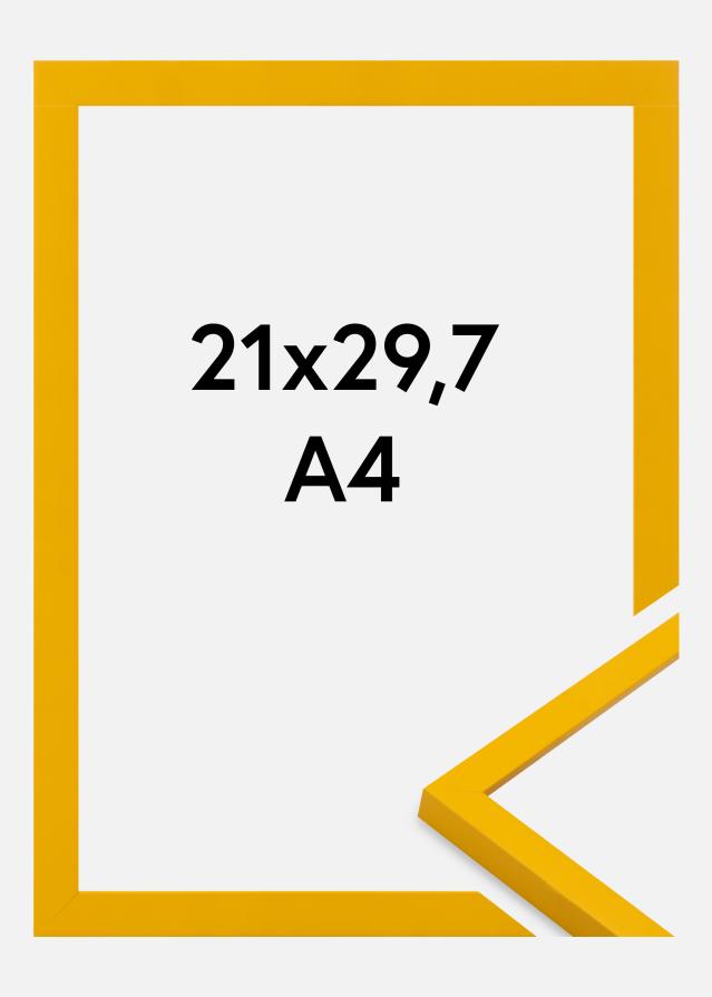 Jämtlands Ramfabrik Frame Kent Acrylic Glass Gold 21x29.7 cm (A4)