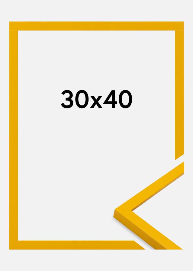 Jämtlands Ramfabrik Frame Kent Acrylic Glass Gold 30x40 cm