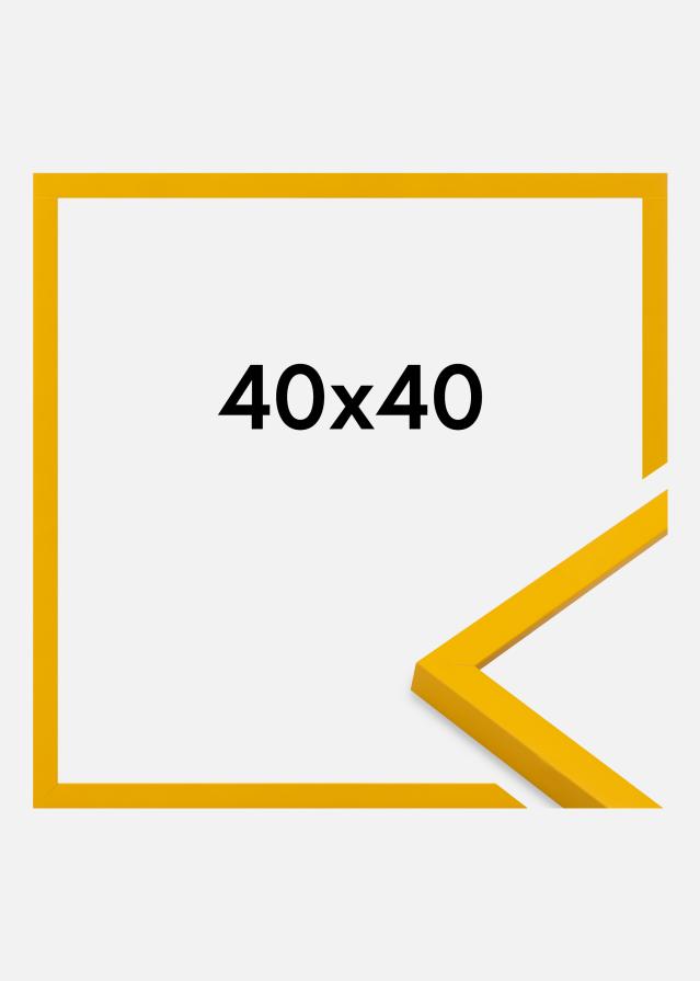 Jämtlands Ramfabrik Frame Kent Acrylic Glass Gold 40x40 cm