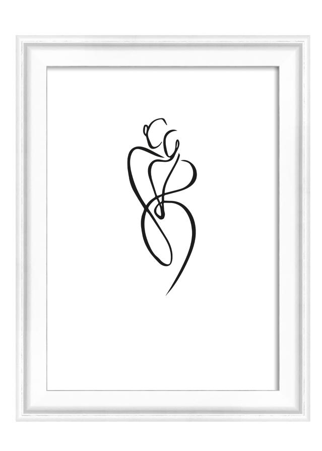 Walther Frame Silhouette White 10x15 cm