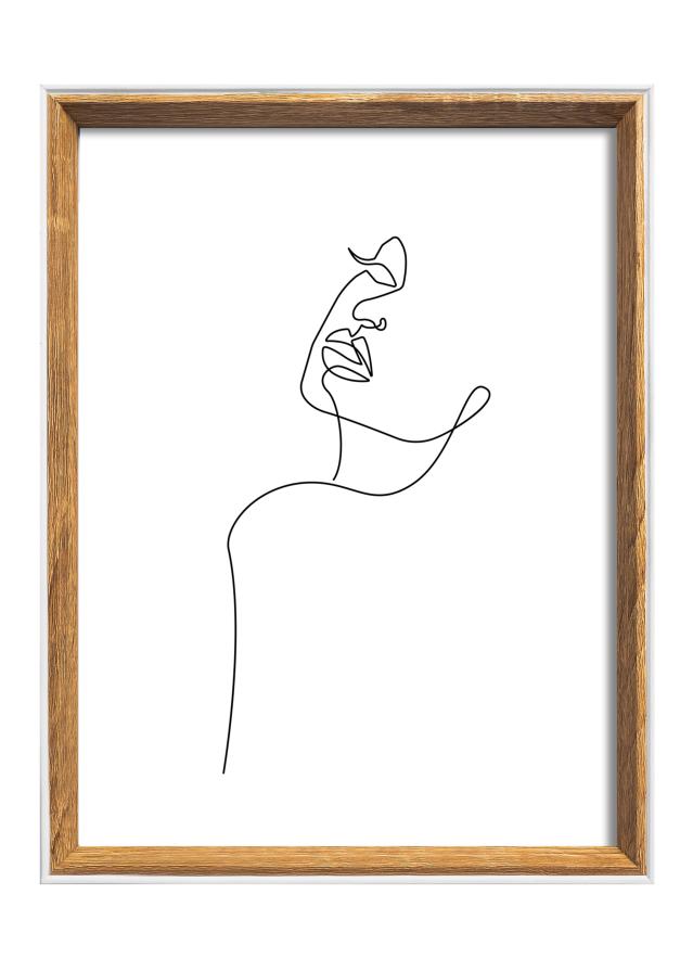 Walther Frame Silhouette Walnut 18x24 cm