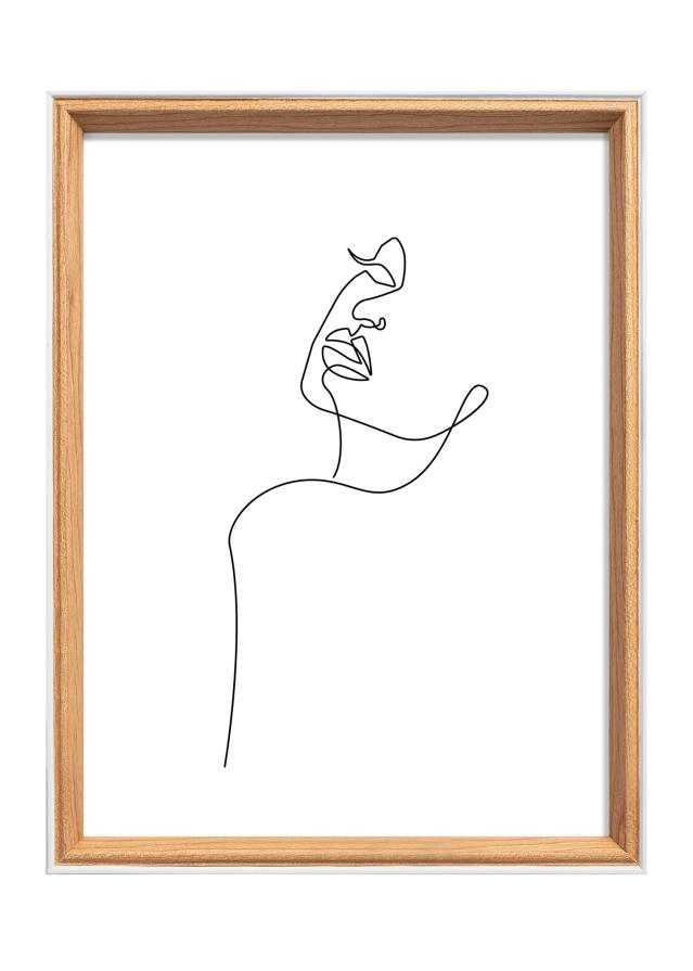 Walther Frame Silhouette Oak 18x24 cm